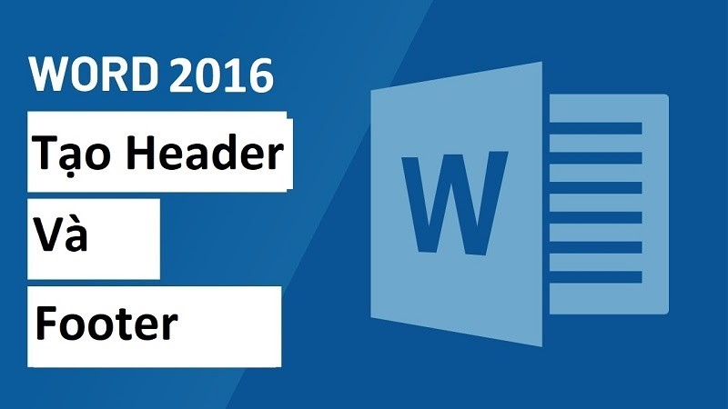 Hướng dẫn cách tạo đường viền Header and Footer trong word 2016